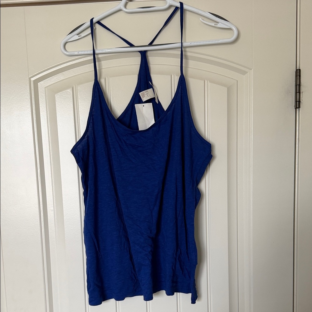 H&M Royal Blue Strappy Camisole